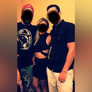 ❌SOLD❌ Black Crop from Sabo Skirt